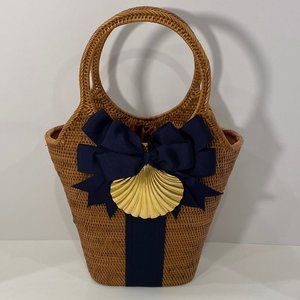Bosom Buddy Bags woven basket bag